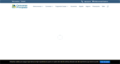 Desktop Screenshot of caravanasprincipado.es